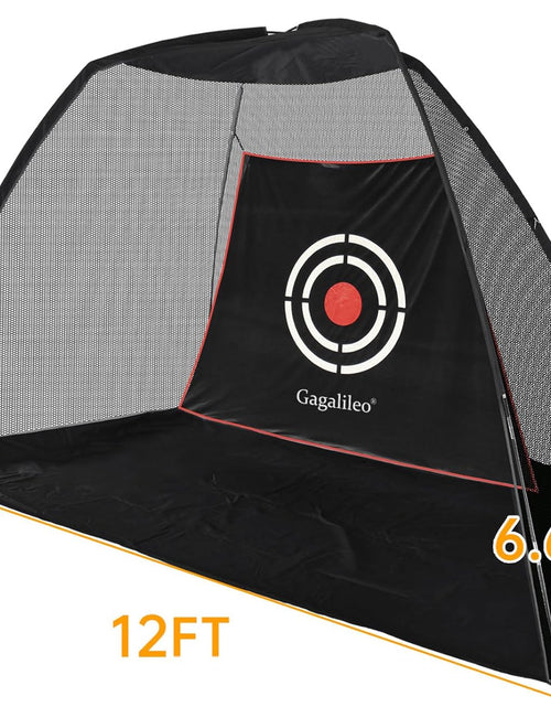 Load image into Gallery viewer, Golf Net,Golf Net Backyard Driving,Golf Driving Range,Golf Set Net,Heavy Duty Dome Golf Practice Net,Golf Practice Hitting Net,Quick Setup with Target Cloth and Carry Bag(Style Optional)
