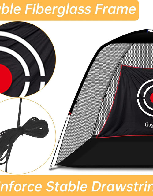 Load image into Gallery viewer, Golf Net,Golf Net Backyard Driving,Golf Driving Range,Golf Set Net,Heavy Duty Dome Golf Practice Net,Golf Practice Hitting Net,Quick Setup with Target Cloth and Carry Bag(Style Optional)
