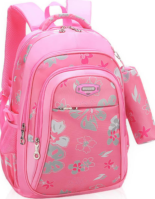 Load image into Gallery viewer, Kids Backpack for Girls Unicorn Backpack for School Water Repellent | Cute Backpacks for Elementary or Kindergarten | Pink School Bag 15” School Backpack
