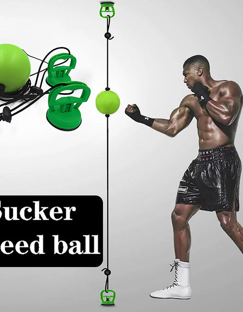 Load image into Gallery viewer, Suction Cup Suspended Boxing Speed Ball Adult Fitness Training Equipment
