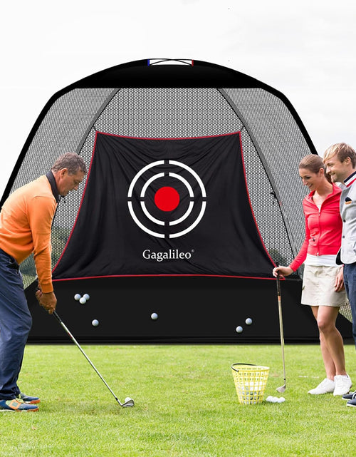 Load image into Gallery viewer, Golf Net,Golf Net Backyard Driving,Golf Driving Range,Golf Set Net,Heavy Duty Dome Golf Practice Net,Golf Practice Hitting Net,Quick Setup with Target Cloth and Carry Bag(Style Optional)
