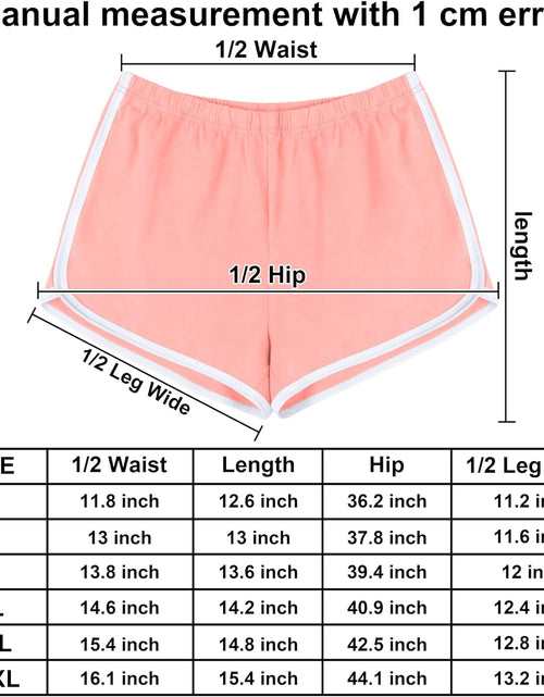 Load image into Gallery viewer, 4 Pack Yoga Short Pants Cotton Sports Shorts Gym Dance Workout Shorts Dolphin Running Athletic Shorts for Women
