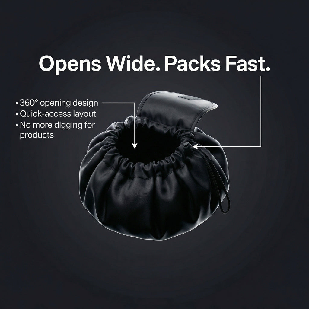 Magic cosmetic case