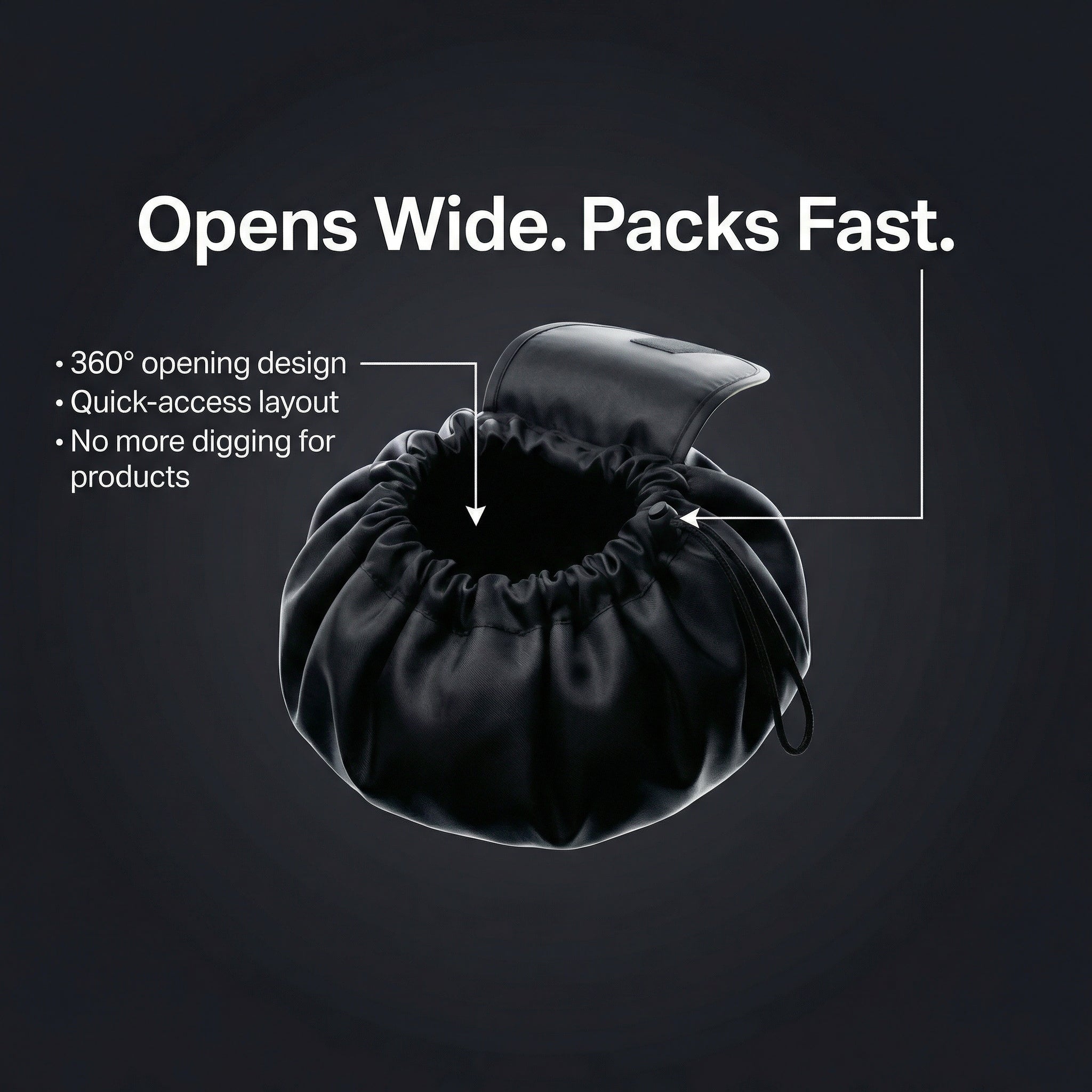 Magic cosmetic case